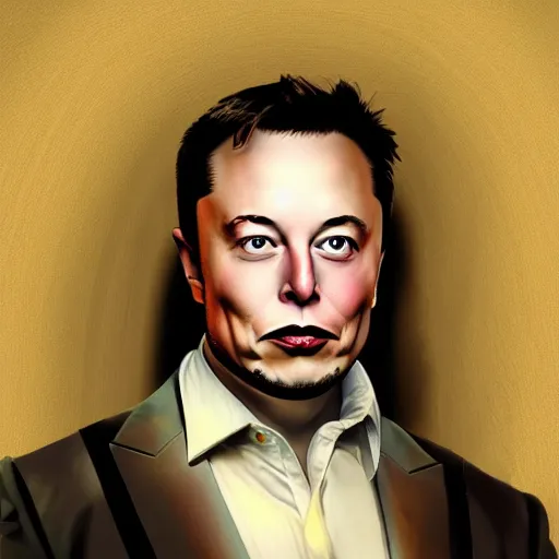 Prompt: elon musk as a musketer, digital art