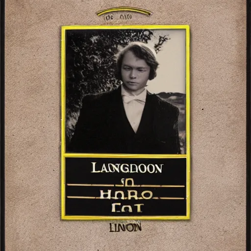 Prompt: Harrison Langdon