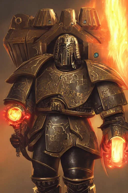 Image similar to armor portrait heros warhammer 4 0 k horus heresy fanart - the primarchs emperor by johannes helgeson animated with vfx concept artist & illustrator global illumination ray tracing hdr fanart arstation zbrush central hardmesh 8 k octane renderer comics stylized