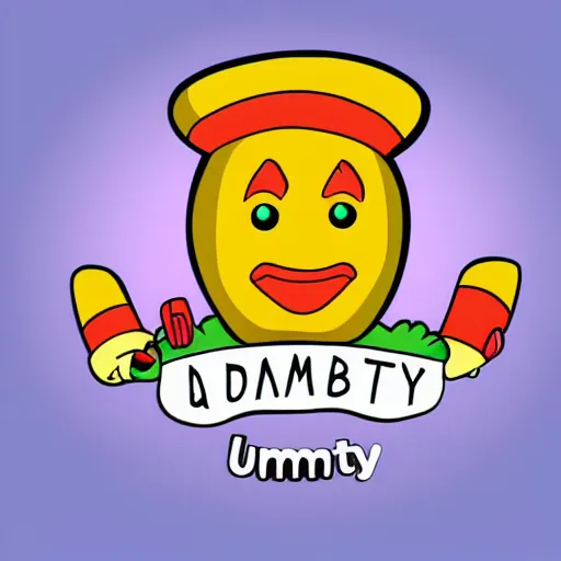 Prompt: humpty dumbty logo, vector art, detailed hd,