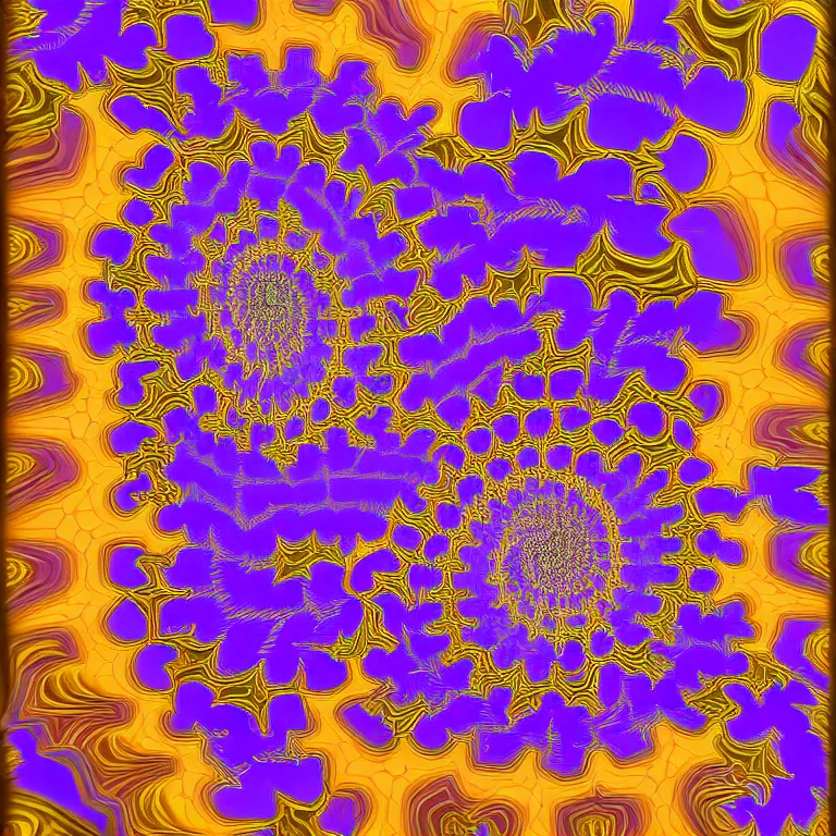 Prompt: symmetrical generative art of a psychedelic sonic fibonacci mandelbulb kaleidoscope fractal in muted colors, perfect symmetry