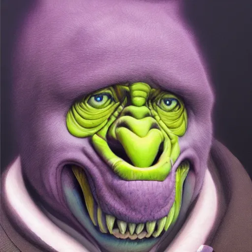 prompthunt: portrait of bonzi buddy by wayne barlowe, intricate, highly  detailed, sharp focus, trending on artstation