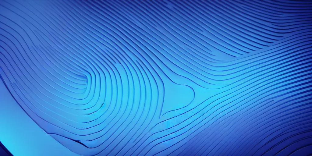 Image similar to a abstract background with curves and light, octane render, soft, trending on artstation, 8 k render, unreal engine
