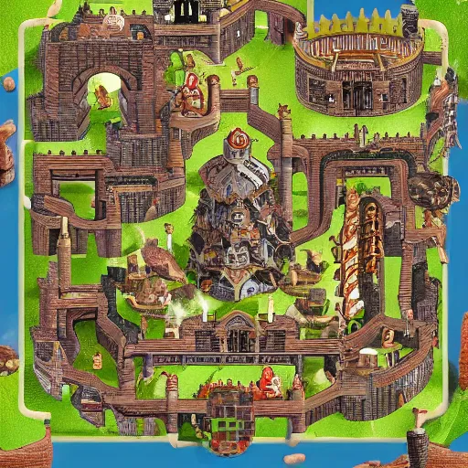 Image similar to The game Kingdoms and Castles.