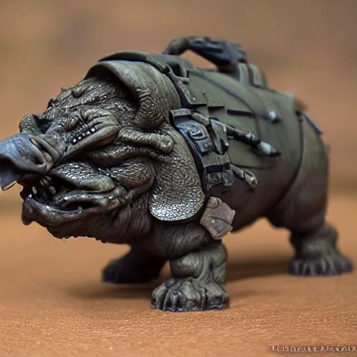 Prompt: warpig, hyperrealistic, 50mm