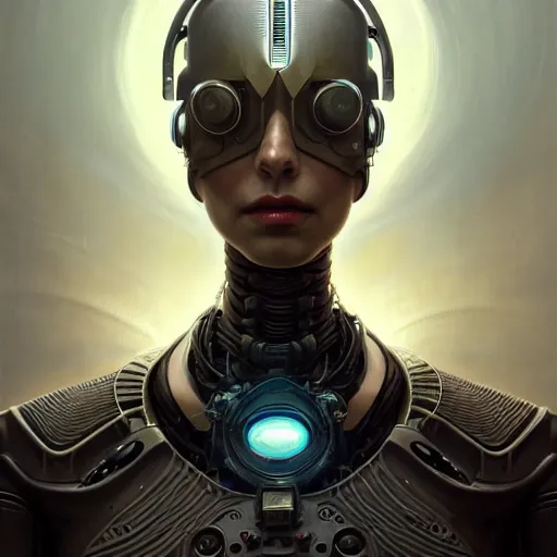 Image similar to low angle shot of a cyberpunk robot character, intricate, elegant, highly detailed, centered, digital painting, artstation, concept art, smooth, sharp focus, illustration, artgerm, Tomasz Alen Kopera, Peter Mohrbacher, donato giancola, Joseph Christian Leyendecker, WLOP, Boris Vallejo