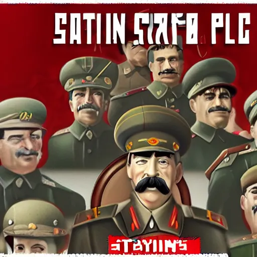 Image similar to stalin plays videogame