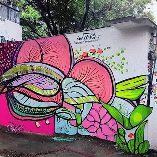 Prompt: “mural by ekta”