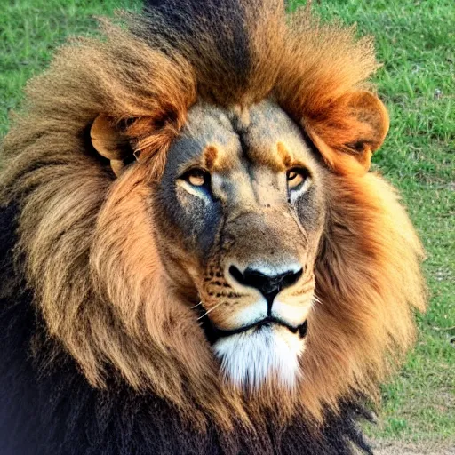 Image similar to all black male lion