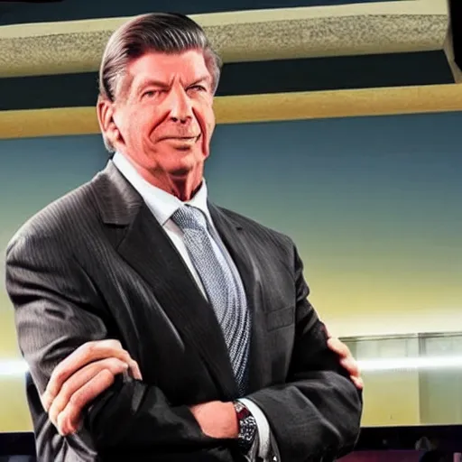 Prompt: vince mcmahon