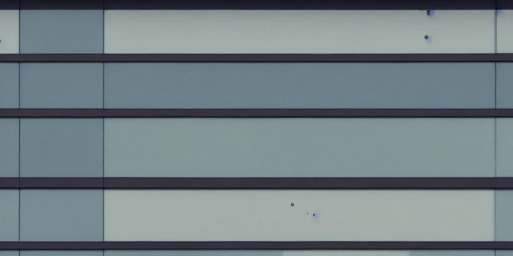 Prompt: close up front view of a japanese building facade with signs on it, shiny, a screenshot from the anime film by Makoto Shinkai with pretty edge highlights