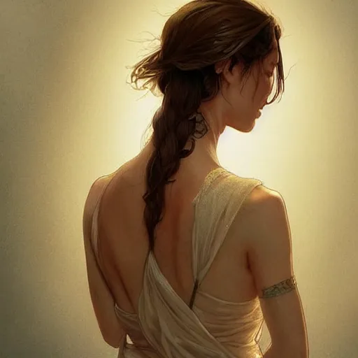 Image similar to kintsugi art on a women's back, ultra realistic illustration, alanis guillen, intricate, elegant, highly detailed, digital painting, artstation, concept art, smooth, sharp focus, illustration, art by artgerm and greg rutkowski and alphonse mucha