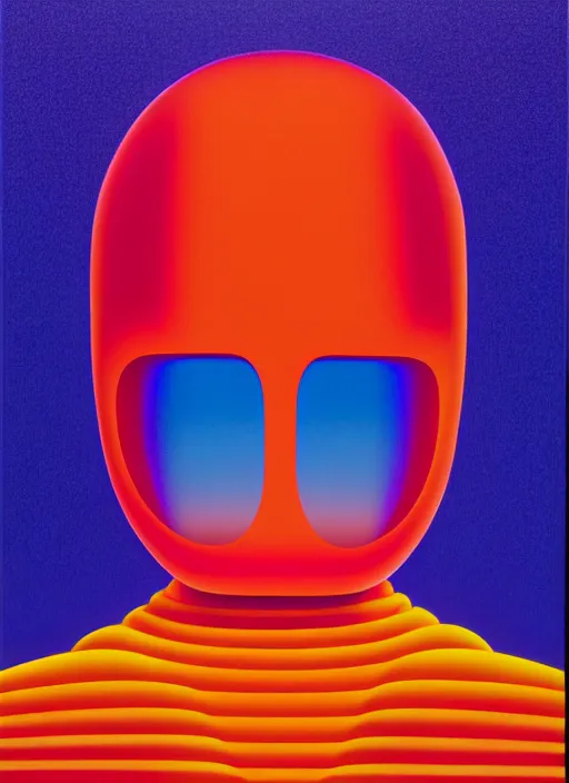 Image similar to warrior by shusei nagaoka, kaws, david rudnick, airbrush on canvas, pastell colours, cell shaded, 8 k