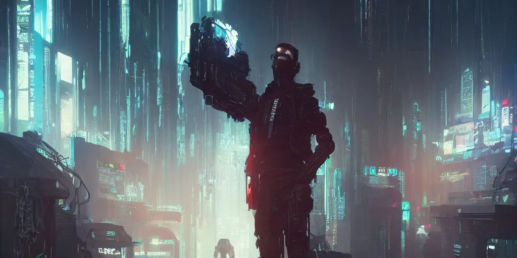 Image similar to cyberpunk male character designs , Greg Rutkowski, trending on Artstation, 8K, ultra wide angle, pincushion lens effect