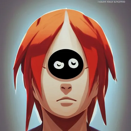 Image similar to face icon stylized minimalist naruto, loftis, cory behance hd by jesper ejsing, by rhads, makoto shinkai and lois van baarle, ilya kuvshinov, rossdraws global illumination