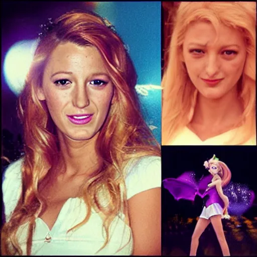 Image similar to Blake lively as sailor moon