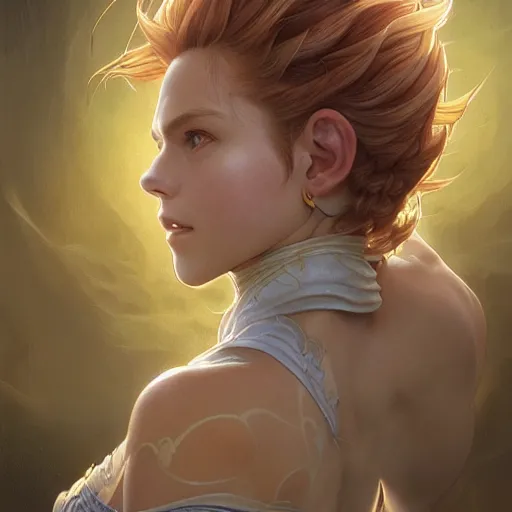 Image similar to ultra realistic illustration, marle from chrono trigger, intricate, elegant, highly detailed, digital painting, artstation, concept art, smooth, sharp focus, illustration, art by artgerm and greg rutkowski and alphonse mucha