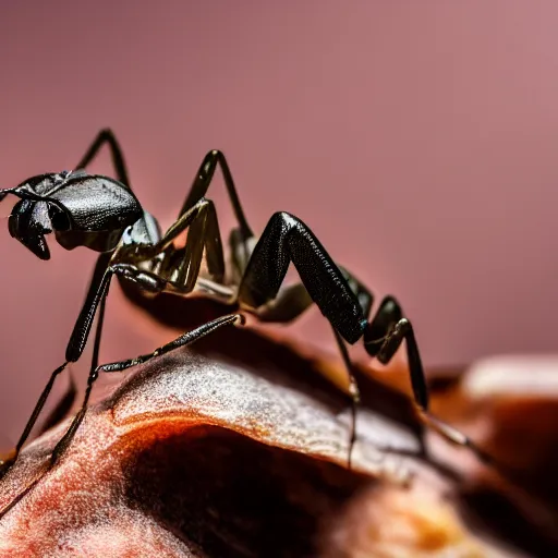 Image similar to a ant mantis hybrid, close up ( sony a 7 r iv, symmetric balance, polarizing filter, photolab, lightroom, 4 k, dolby vision, photography award )