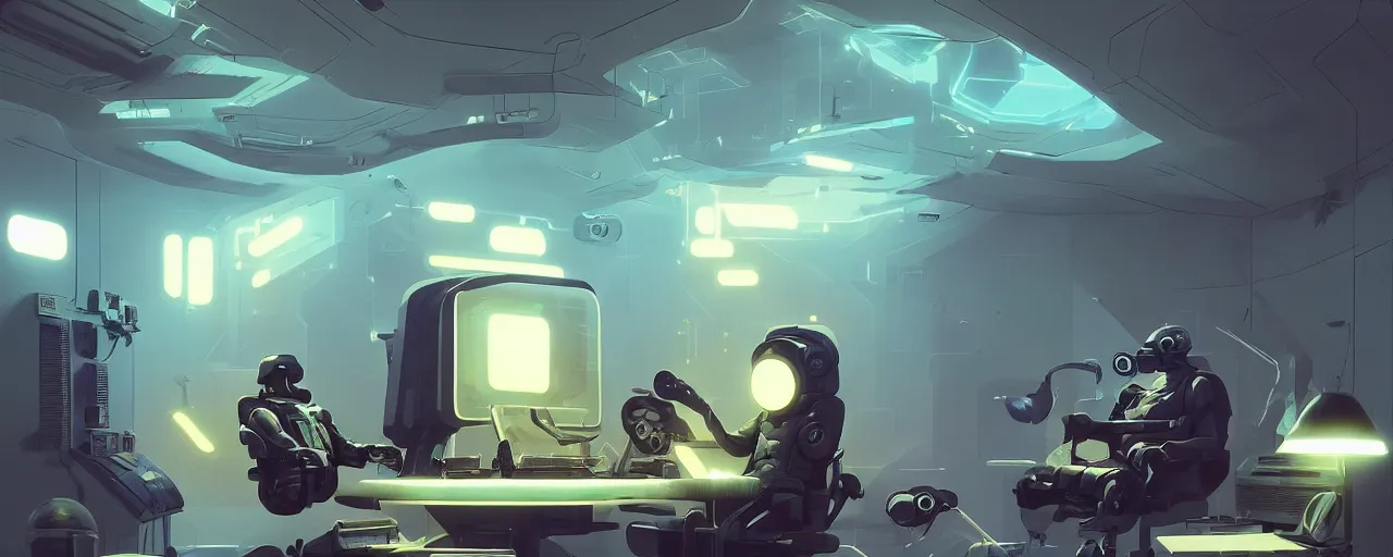 Image similar to duotone concept illustration of cyborg emperor penguin in futuristic computer room. cinematic scene. volumetric lighting. golden ratio accidental renaissance. by sachin teng and sergey kolesov and ruan jia and heng z. graffiti art, scifi, fantasy, hyper detailed. octane render. concept art. trending on artstation