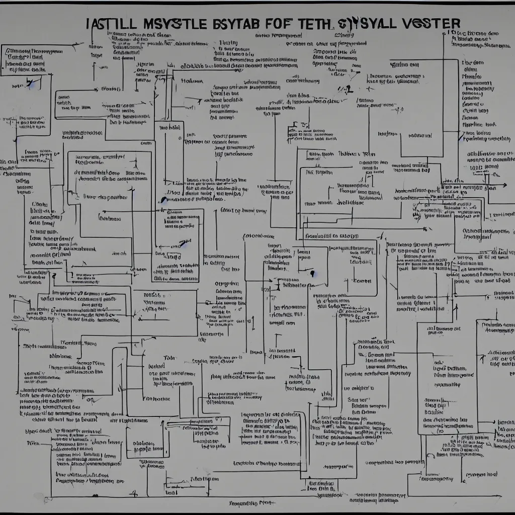 Prompt: Diagram of the Viable System Model according to Stafford Beer