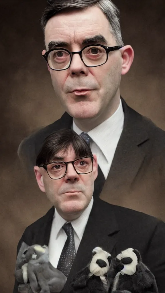 Image similar to jacob rees mogwai