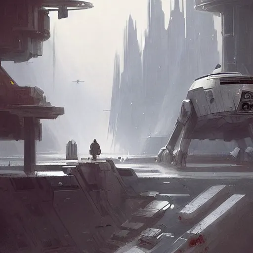 Image similar to star wars concept art by greg rutkowski, a post - modern city near to a big lake and a boreal forest, sharp foccus, cinematic ilumination, nostalgic atmosphere.