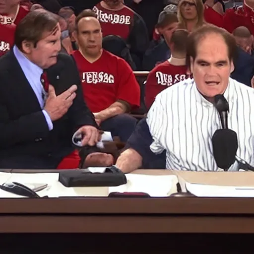 Prompt: pete rose testifying against kane