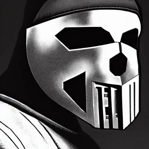 Image similar to mf doom