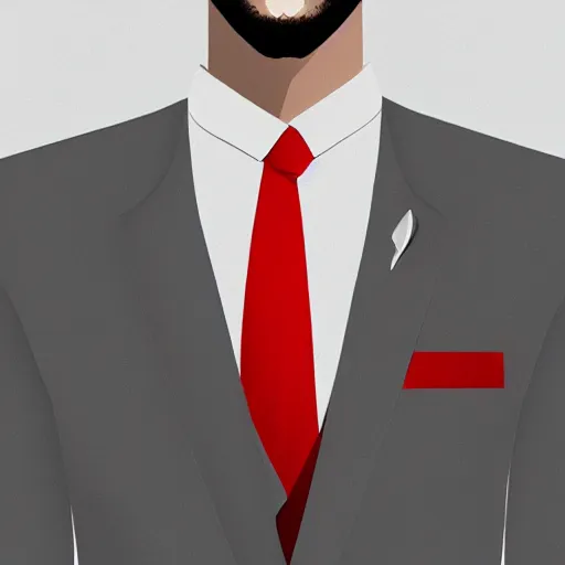 Prompt: Gentleman in a suit and tie by Vincento Osada, trending on artstation, 4k, masterpiece, art gallery