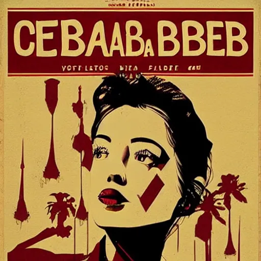 Prompt: Cuba libre, movie poster, artwork by Shepard Fairey