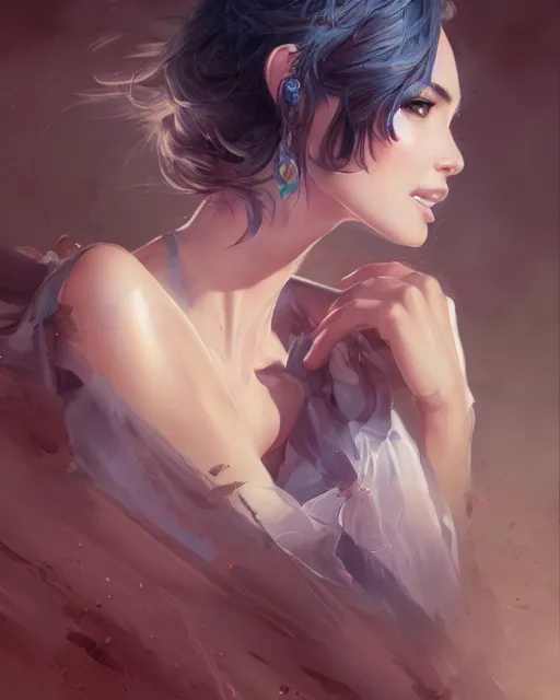 Prompt: Olivia culpo Stanley Artgerm Lau, WLOP, Rossdraws, James Jean, Andrei Riabovitchev, Marc Simonetti, Yoshitaka Amano, masterpiece, digital art, artstation