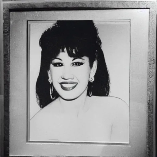 Prompt: selena quintanilla age 5 1 portrait