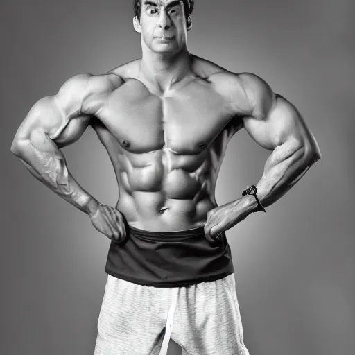 before and after bodybuilding photos, highly detailed