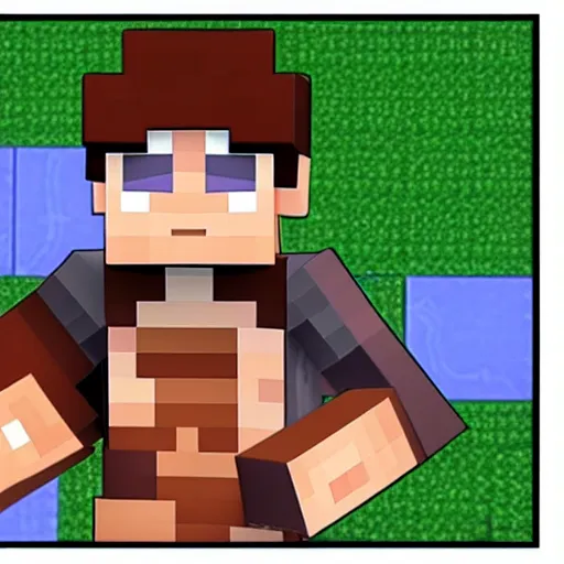 Image similar to nerkin minecraft youtuber