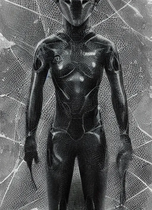 Prompt: astronauts in dark minimalists underwater - hyperdetailed suit. reflection and dispersion materials. rays and dispersion of light. volumetric light. 5 0 mm, f / 3 2. noise film photo. flash photography. ultra realistic, wide angle. poster by wayne barlowe, hajime sorayama aaron horkey, craig mullins. dark key.