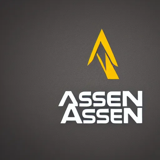 Image similar to a minimalist logo based on the word ascend, simplistic iconography, modern logo