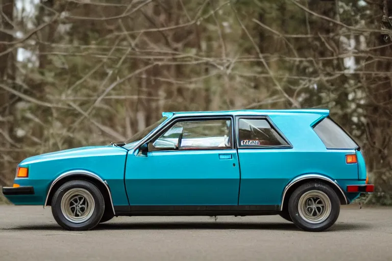 Prompt: 1 9 9 0 amc gremlin xf iq 4 1 5 0 mp 5 0 mm f 1. 4 iso 2 0 0 1 1 6 0 s natural light adobe photoshop adobe lightroom photolab affinity photo photo