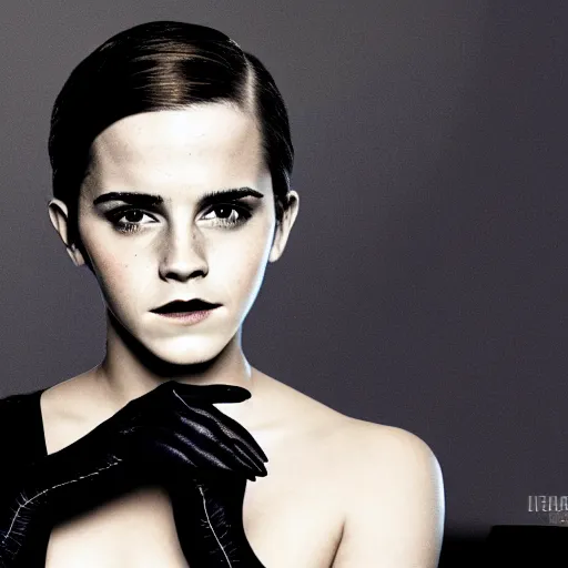 Prompt: Emma Watson as Catwoman, XF IQ4, f/1.4, ISO 200, 1/160s, UHD, microdetails, Sense of Depth, AI enhanced, HDR, in-frame