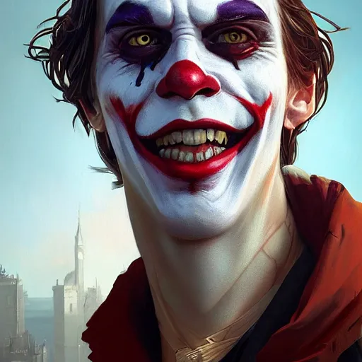 Image similar to highly detailed portrait venong joker gta v, stephen bliss, unreal engine, fantasy art by greg rutkowski, loish, rhads, ferdinand knab, makoto shinkai and lois van baarle, ilya kuvshinov, rossdraws, tom bagshaw, global illumination, radiant light, detailed and intricate environment