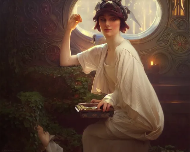 Image similar to photography of firmin baes, deep focus, d & d, fantasy, intricate, elegant, highly detailed, digital painting, artstation, concept art, matte, sharp focus, illustration, hearthstone, art by artgerm and greg rutkowski and alphonse mucha