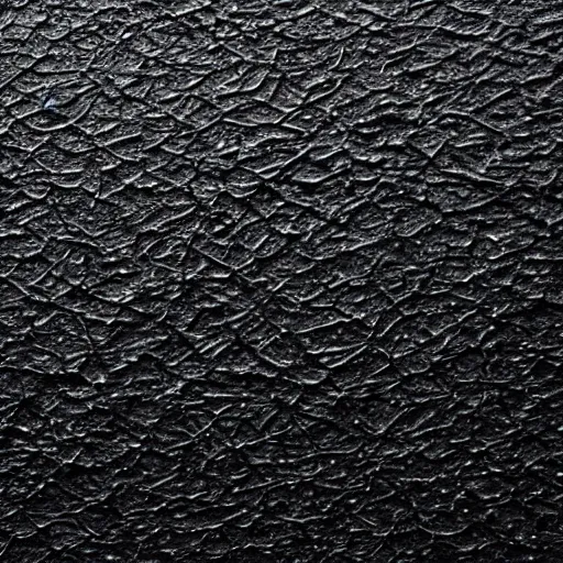 Image similar to extreme closeup of a dark black texture