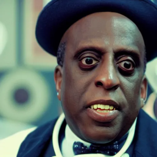 Prompt: bill duke as doctor who,