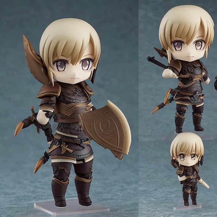 Prompt: The Dovahkiin, An anime Nendoroid of The Dovahkiin, figurine, detailed product photo