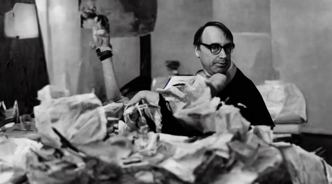 Image similar to portrait of Linus Torvalds, by Henri Cartier-Bresson