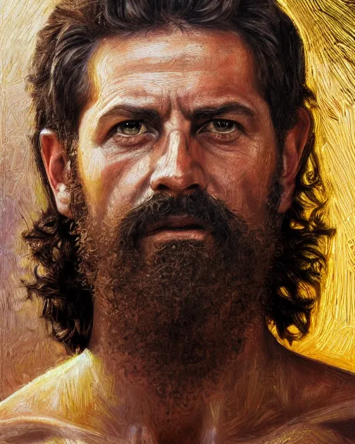 Image similar to oil painting portrait of philip of macedon, high production value, intricate details, high resolution, hdr, high definition, masterpiece, realistic, ultrarealistic, highly detailed, hd, sharp focus, non blurry, sharp, smooth