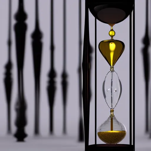 Prompt: cinema 4D render, A24 film cinematography, intricately detailed tiny mini humanoid the size of an ant inside an hourglass, by Emiliano Ponzi, by Chris Ware, neogeo, criterion collection, falling sand inside, hourglass ⌛️, futuristic 1990s contemporary art, sci-fi, trapped inside an hourglass, sand, time, deserted sand, glass, inside view, humanoid pov, intricate artwork by Tooth Wu and wlop and beeple, octane render, trending on artstation, greg rutkowski very coherent symmetrical artwork, depth field, unreal engine, cinematic, hyper realism, high detail, octane render, 8k