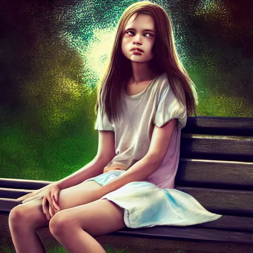 hyperquality, photorealism of a beautiful teen girl