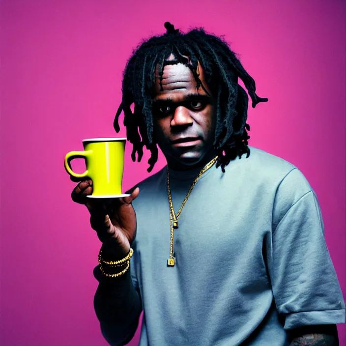 Image similar to Kodak Portra 400, 8K, soft light, volumetric lighting, highly detailed, britt marling style 3/4 ,portrait photo of chief keef holding a cup of lean and a blunt, the face emerges from the water of a pond with water lilies, inspired by Ophelia paint , a beautiful scenery with highly detailed realistic weed smoke , Realistic, Refined, Highly Detailed, natural outdoor soft pastel lighting colors scheme, outdoor fine art photography, Hyper realistic, photo realistic