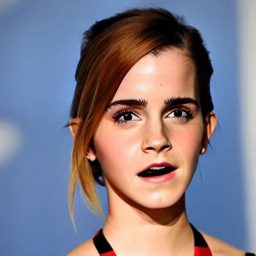 Image similar to Emma Watson as samus aran