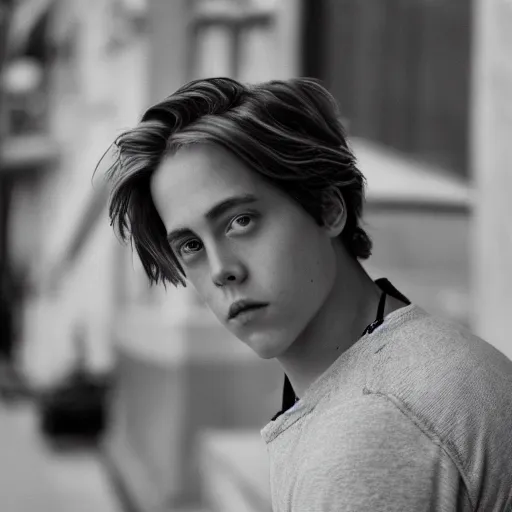 Prompt: cole sprouse, 3 5 mm